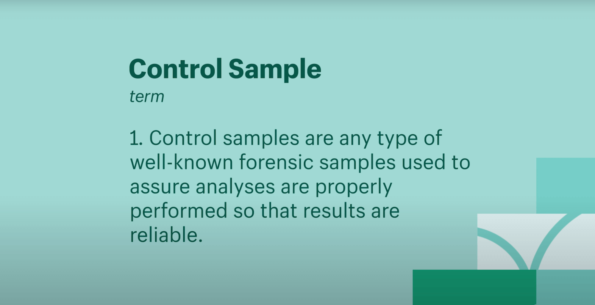 Control sample
