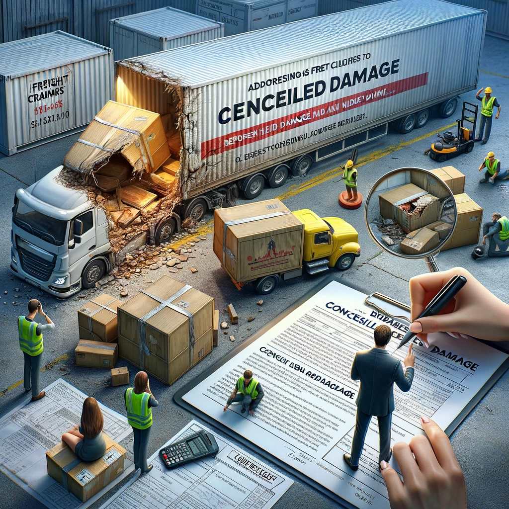Addressing Concealed Damage in Freight Claims