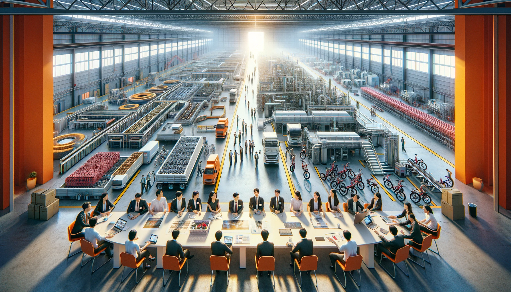 Factory Visits and Assessing Production Capacity in China