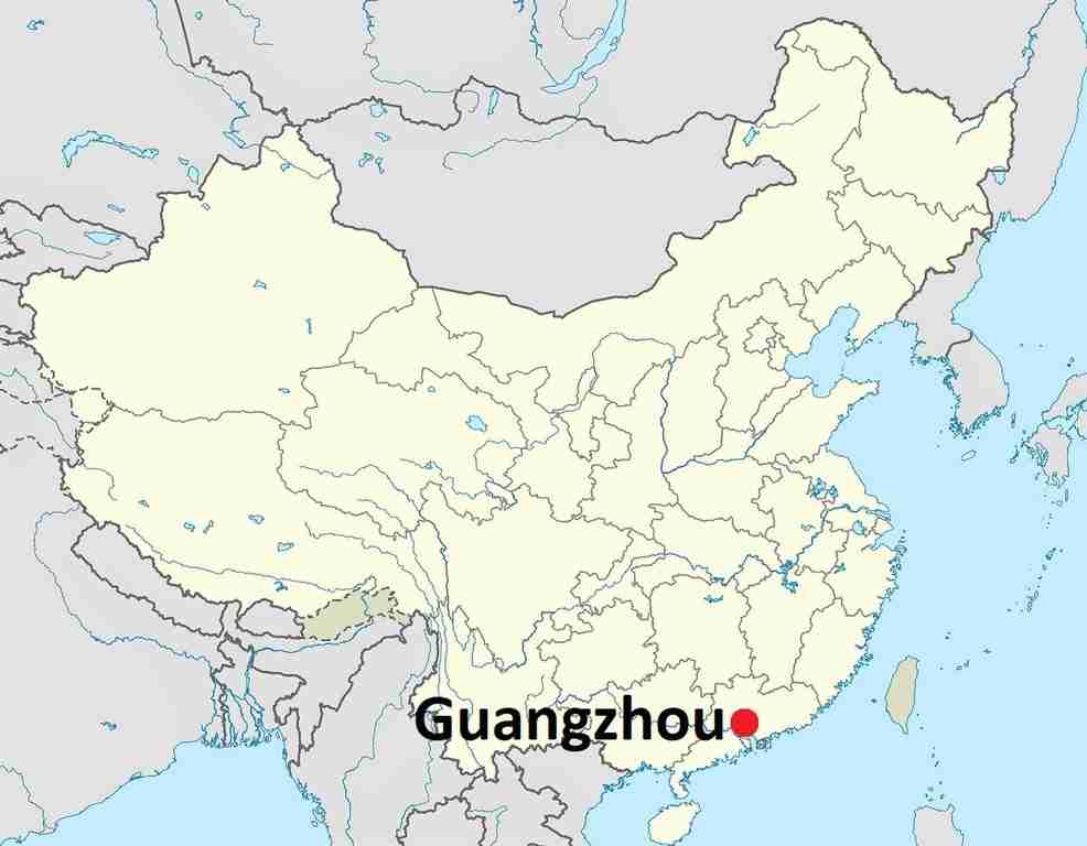 Guangzhou location
