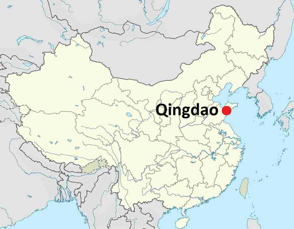 Qingdao-location