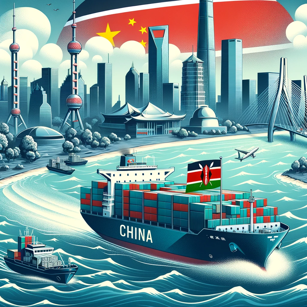 Shipping from China to Kenya