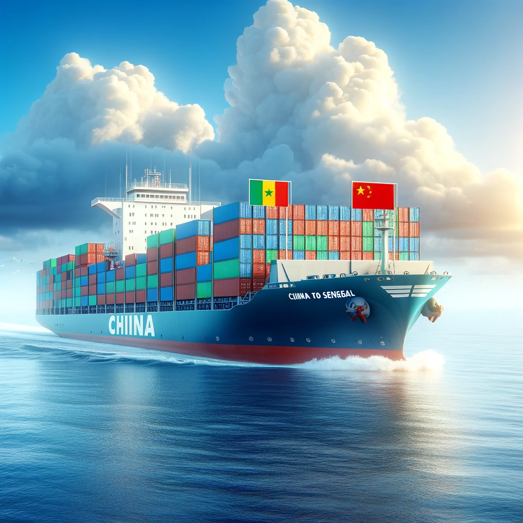 Shipping from China to Senegal