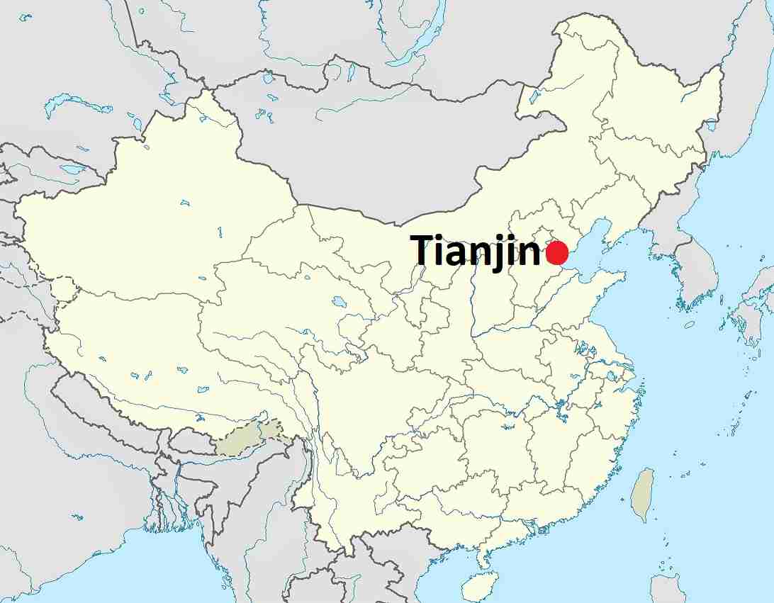 Tianjin location