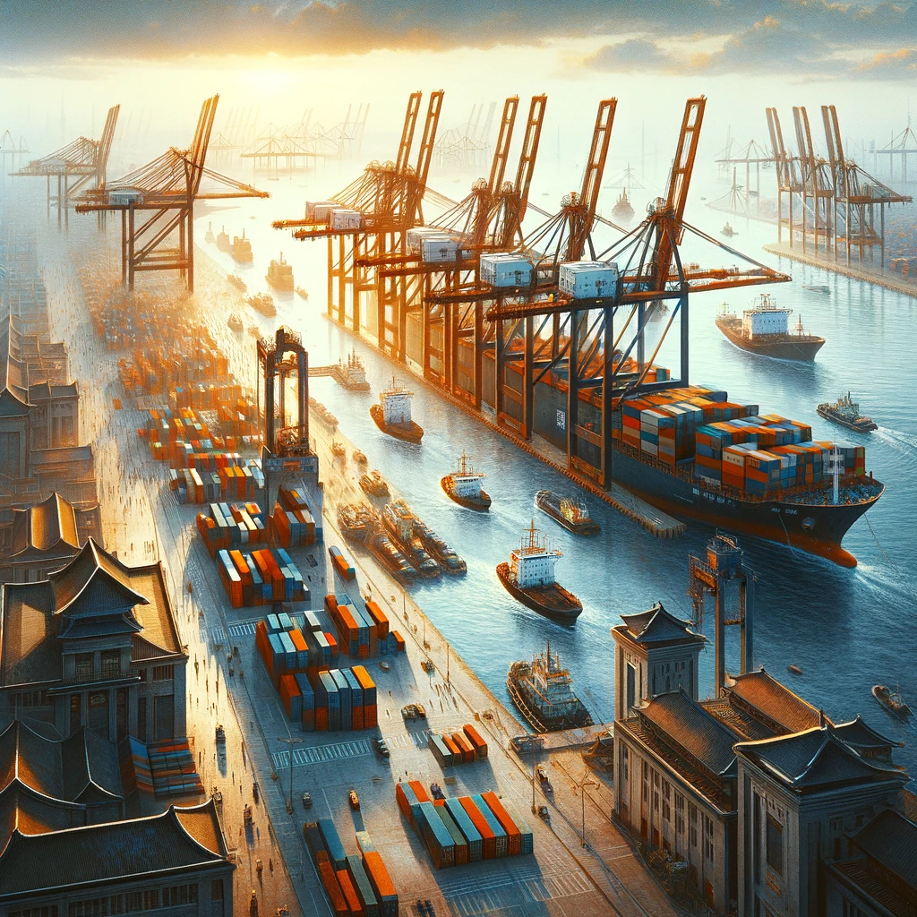 Top 10 Busiest Major Chinese Shipping Ports