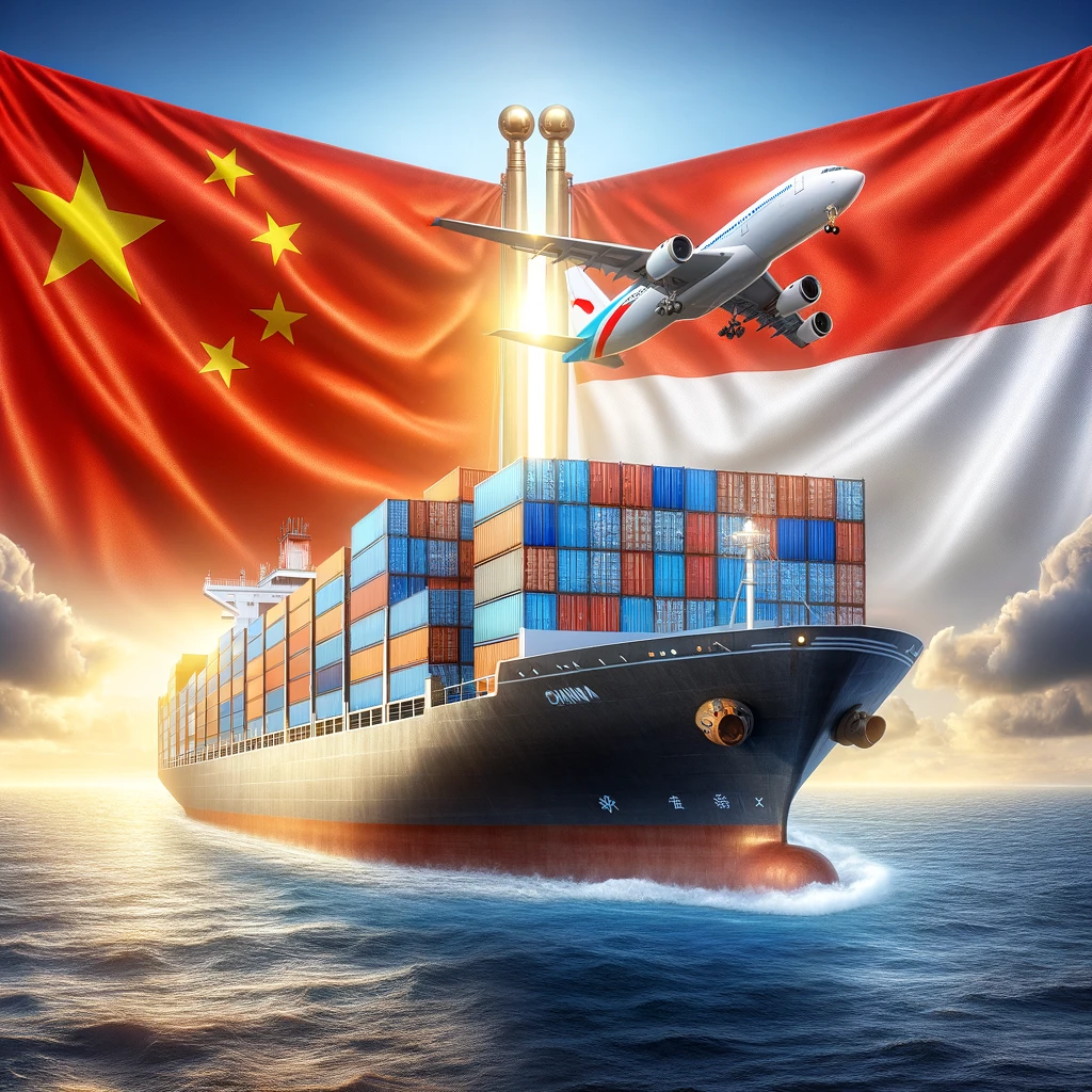 Shipping from China to Indonesia