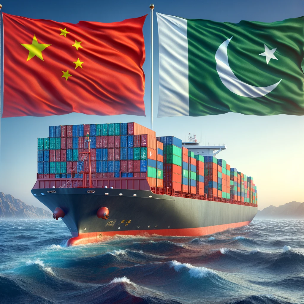 Shipping from China to Pakistan