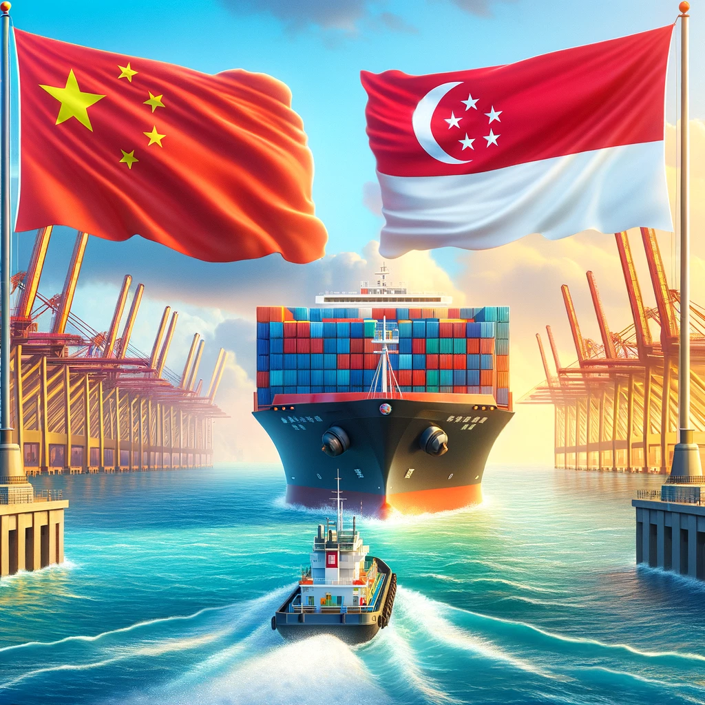 Shipping from China to Singapore
