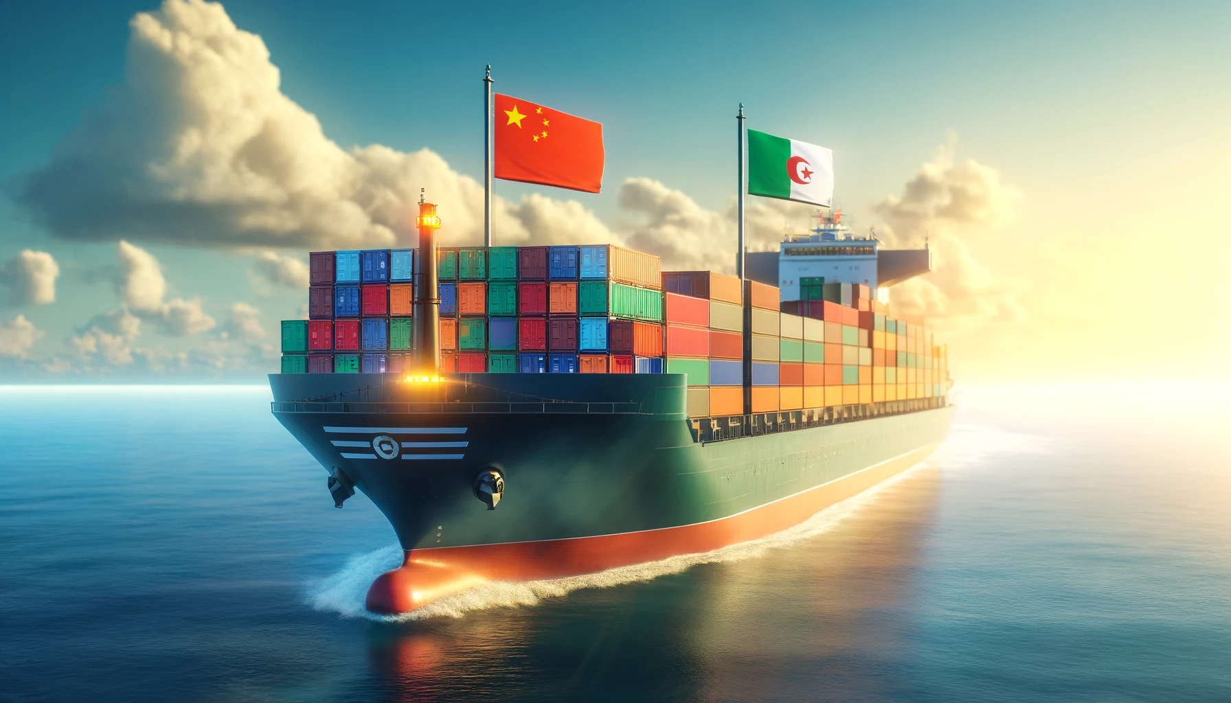 Shipping from China to Algeria