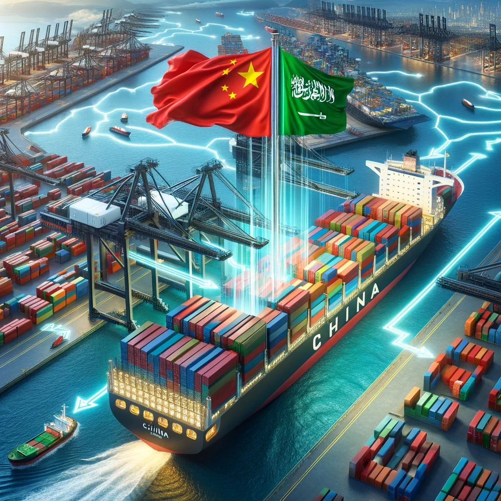 Shipping from China to Saudi Arabia