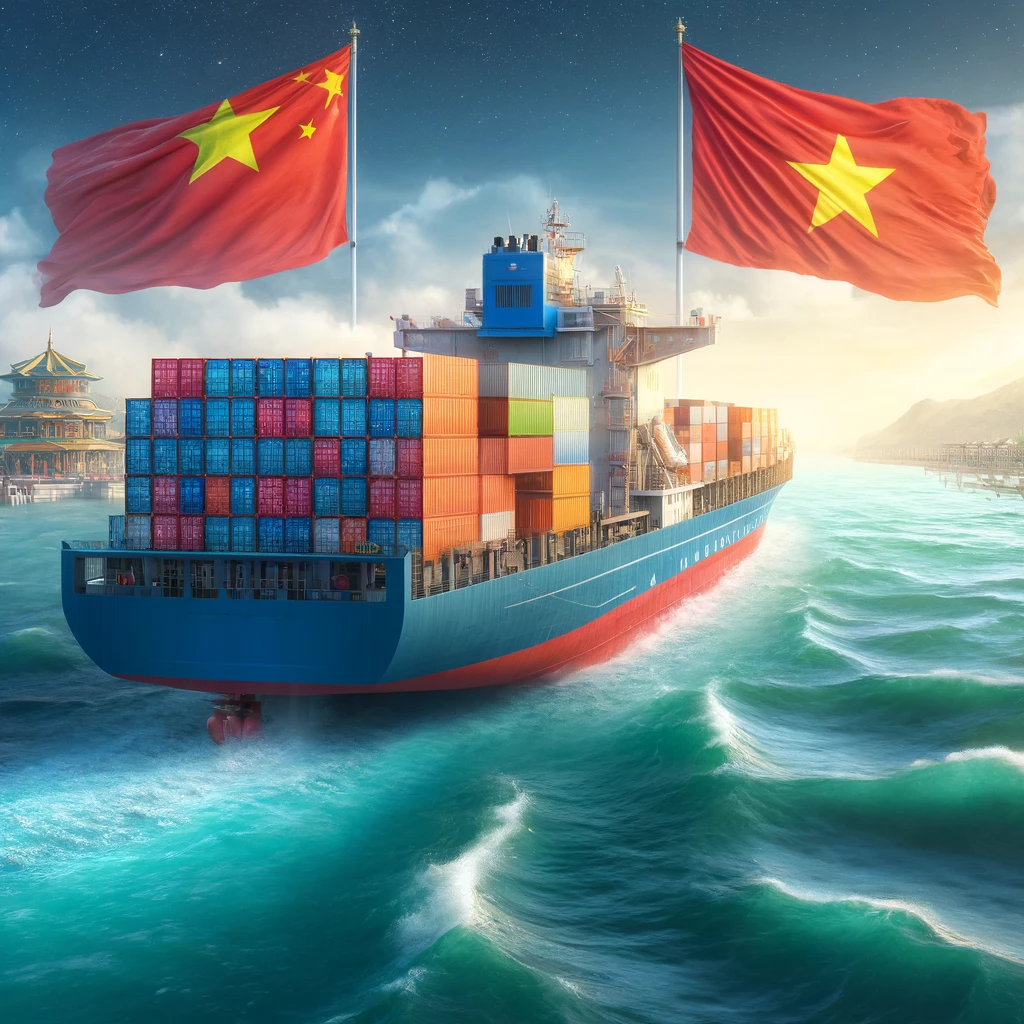 Shipping from China to Vietnam