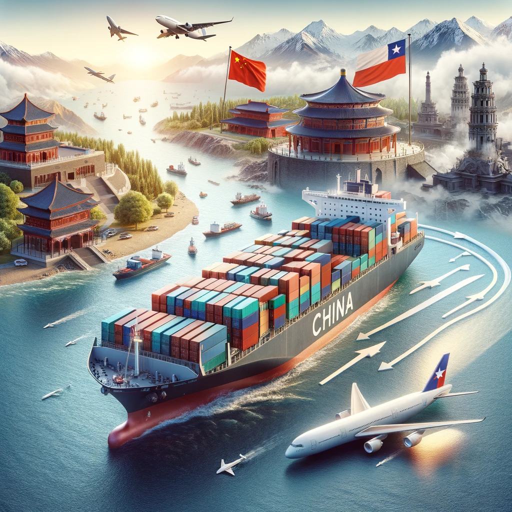 Shipping from China to Chile