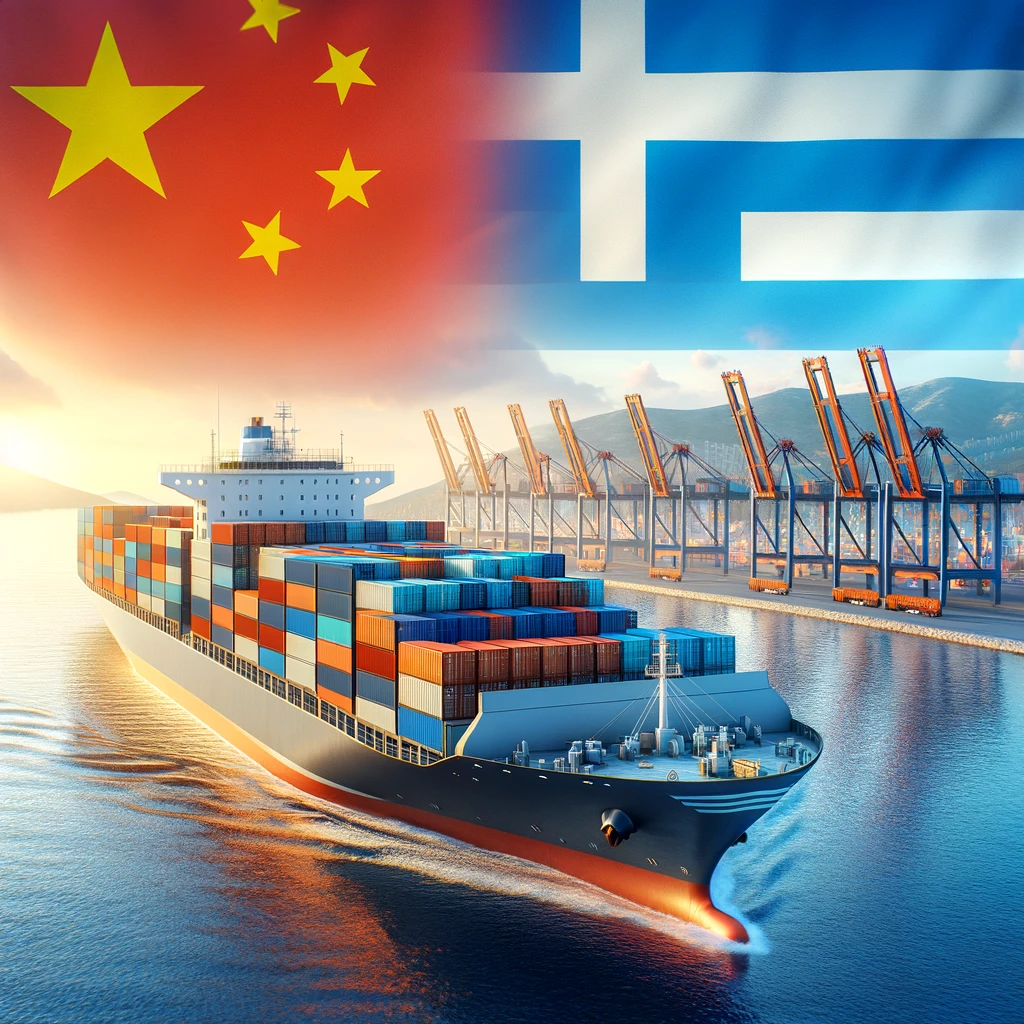 Shipping from China to Greece