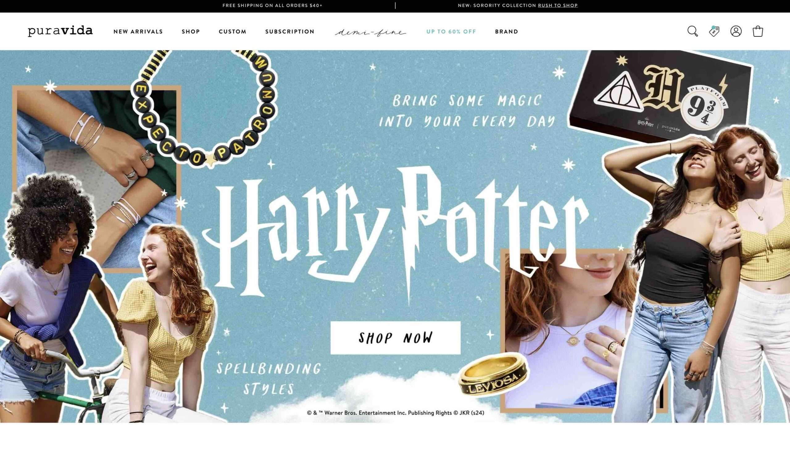 An example image of a well-designed online store with a clean, professional layout, showcasing user-friendly navigation, a consistent color scheme, and mobile optimization.