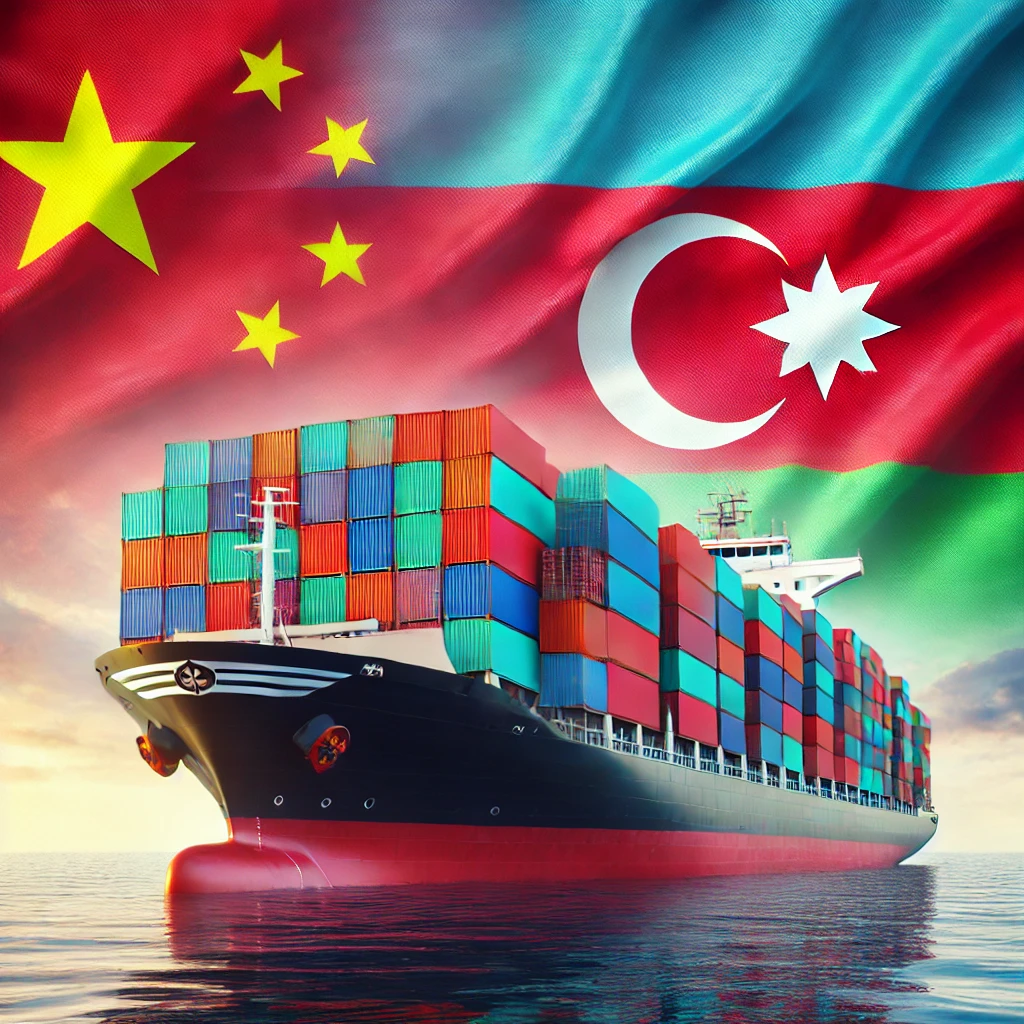 Shipping from China to Azerbaijan