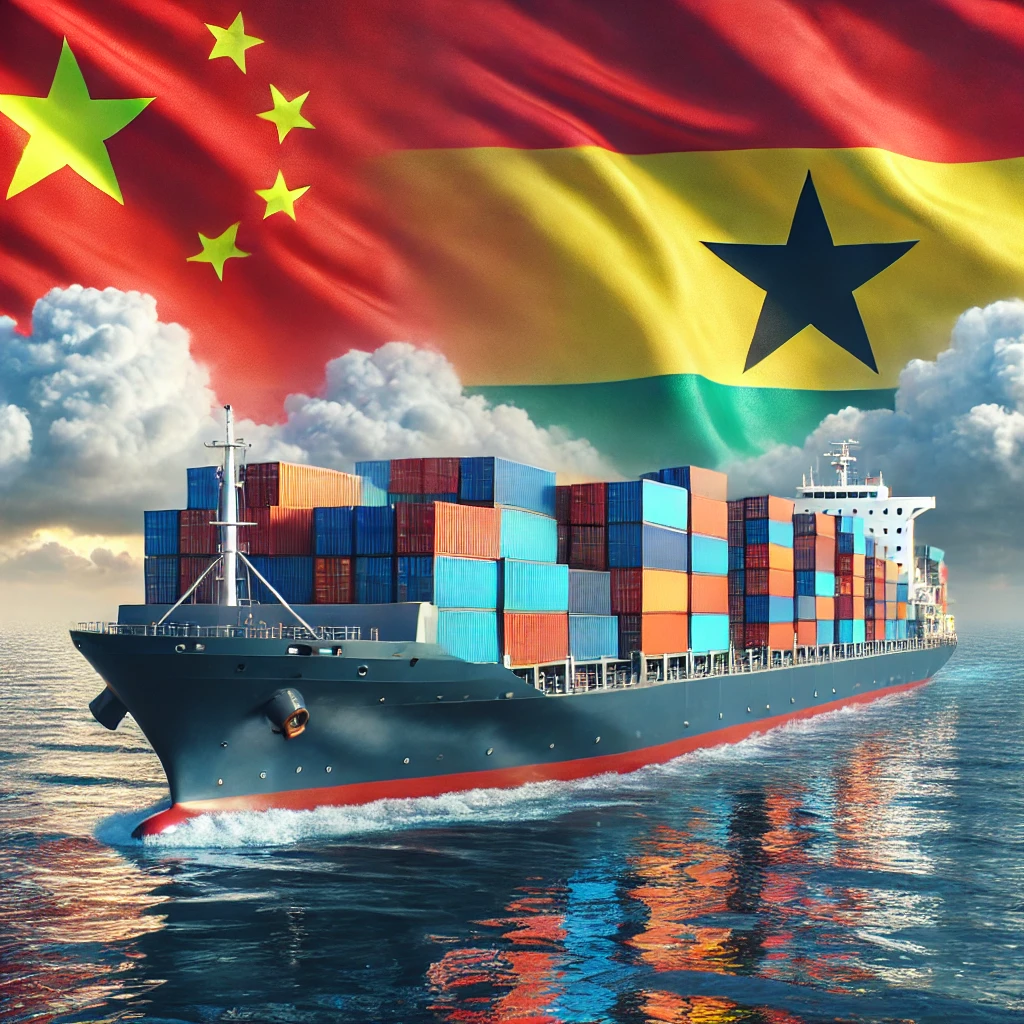 Shipping from China to Ghana