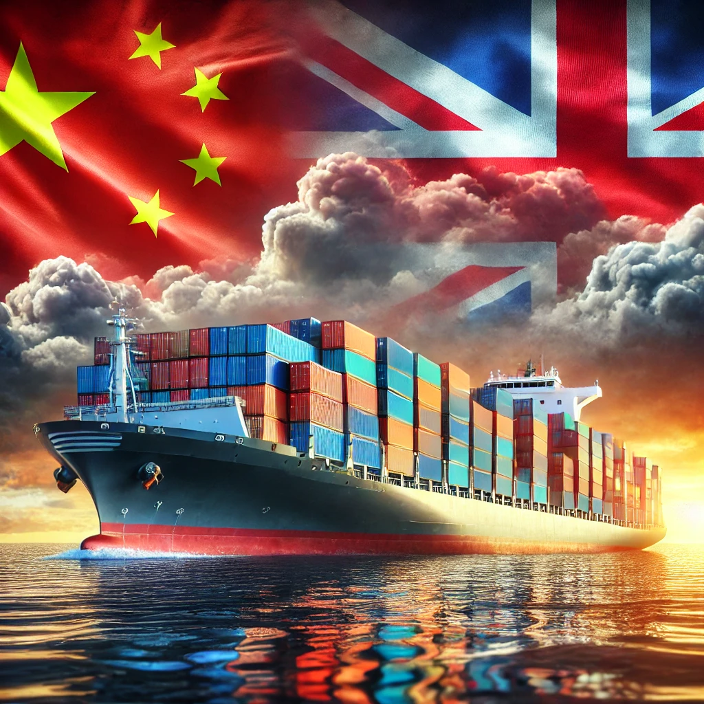 Shipping from China to the UK