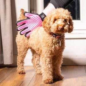 pet grooming gloves 291796