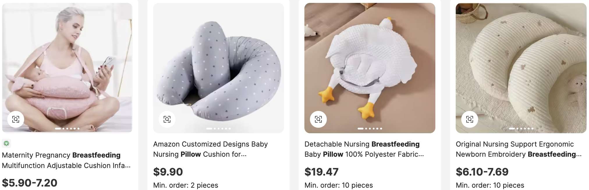 Ergonomic Nursing Pillow