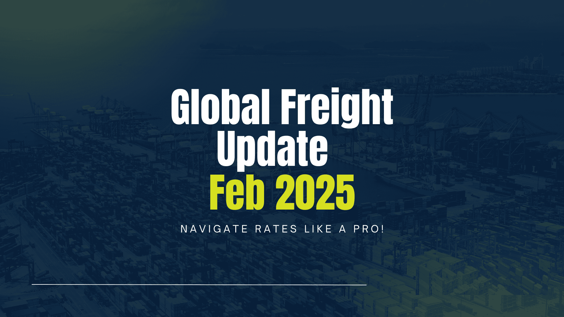 Global Freight Update Feb 2025