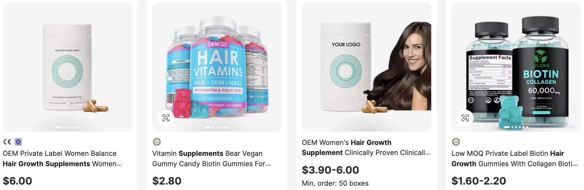 Hair Growth Supplements