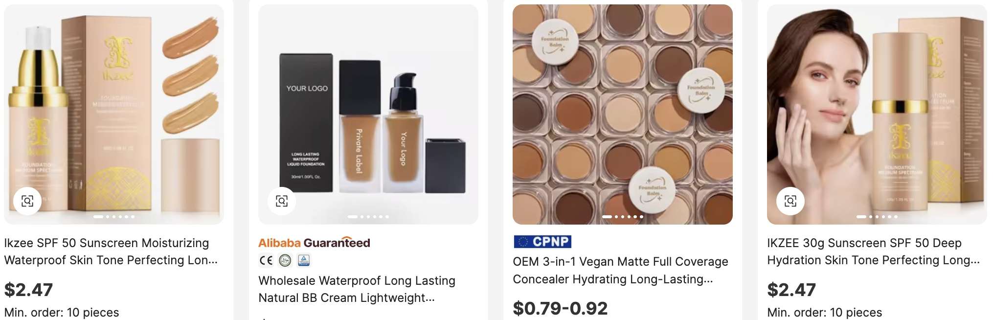 Long-Wear Foundations