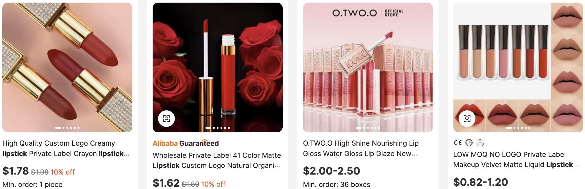 Matte or Vegan Lipsticks