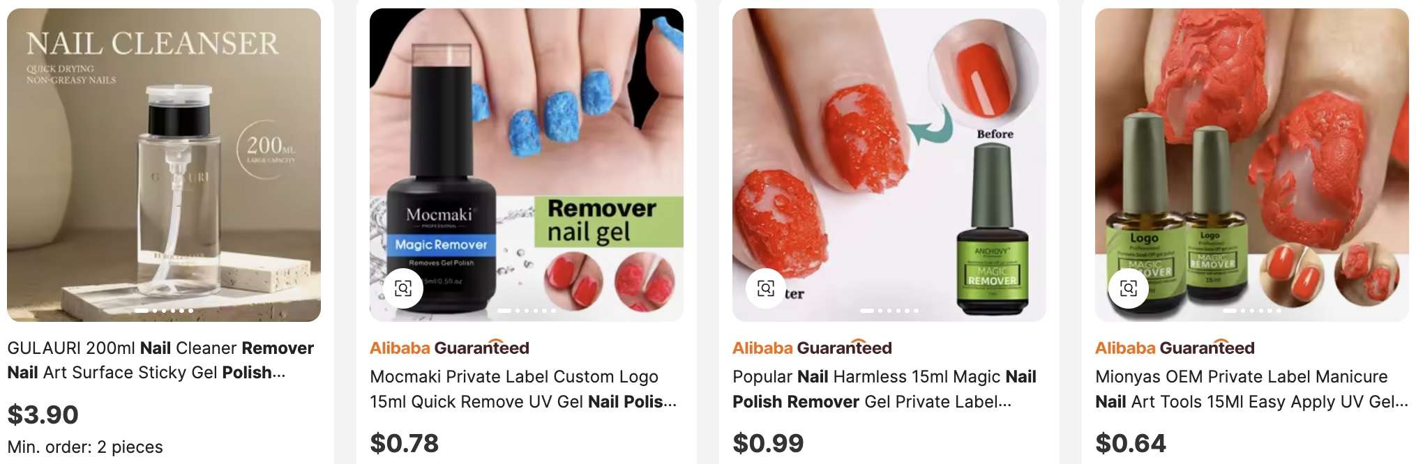 Nail Polish Removers