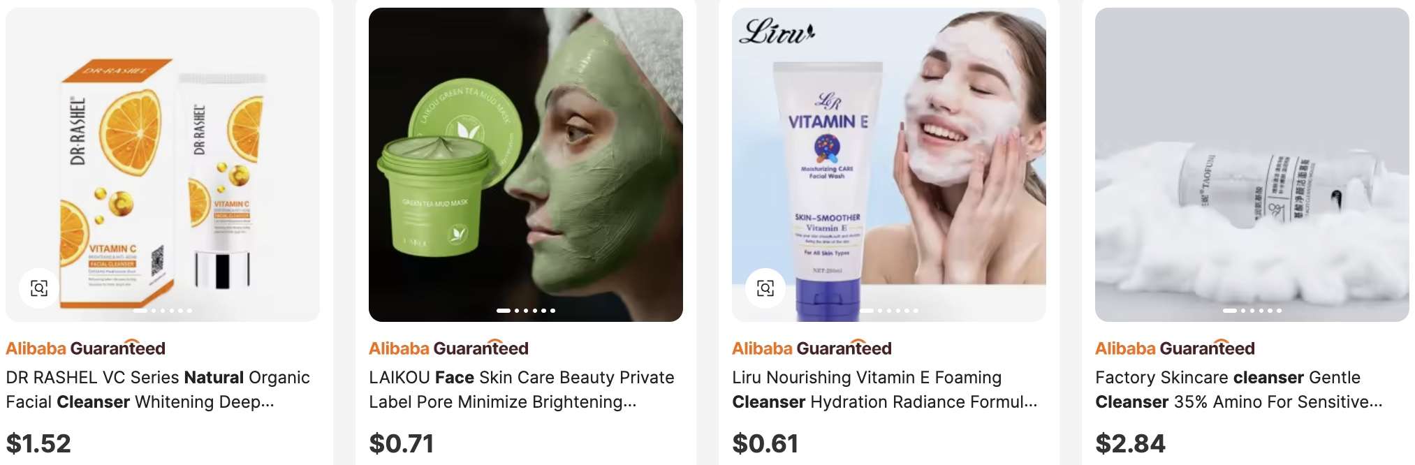 Natural Face Cleansers