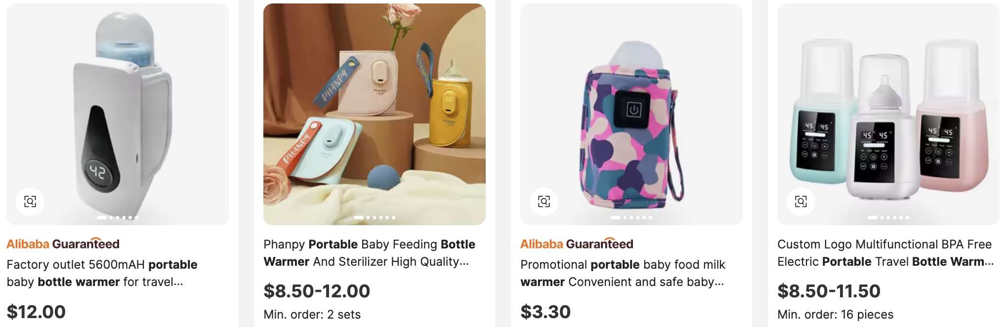 Portable Bottle Warmer