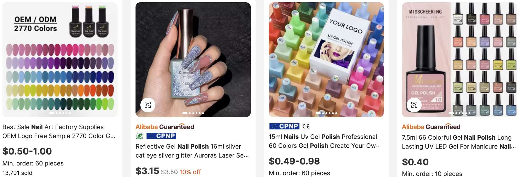 Semi-Permanent Nail Polish