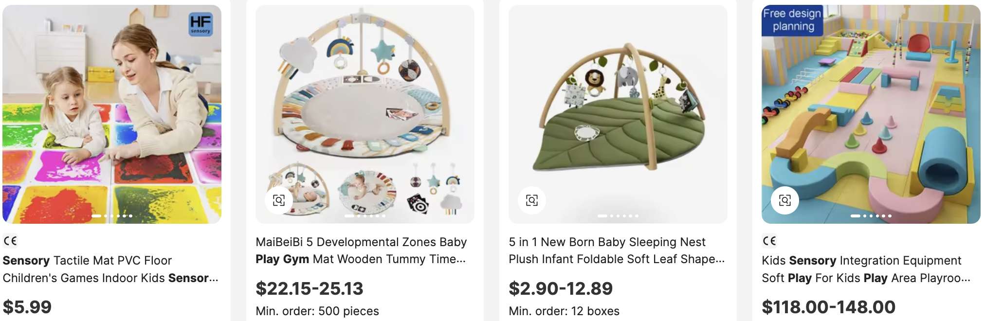 Sensory Play Gym