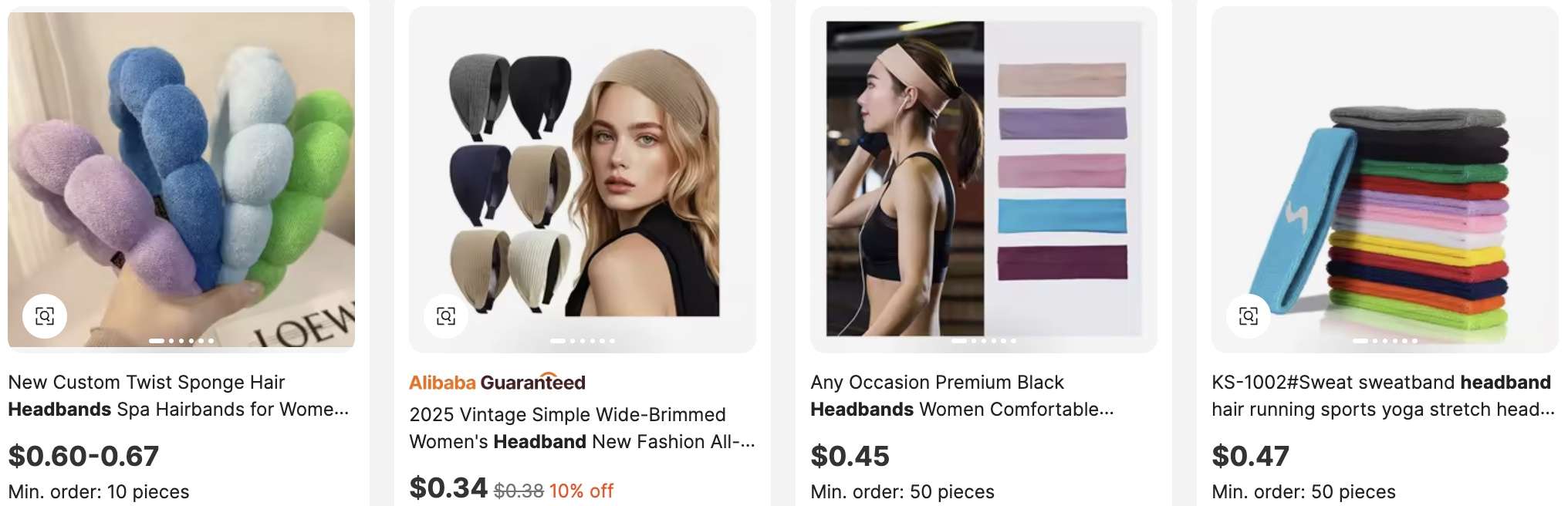 Trendy Hair Accessories (Headbands, Designer Clips)