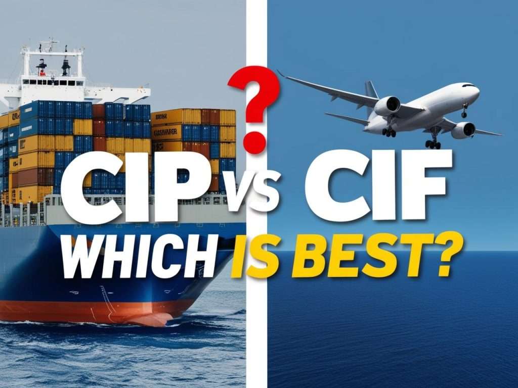 CIP vs CIF: What’s the Difference & Which Incoterm to Choose? 8 CIP vs CIF