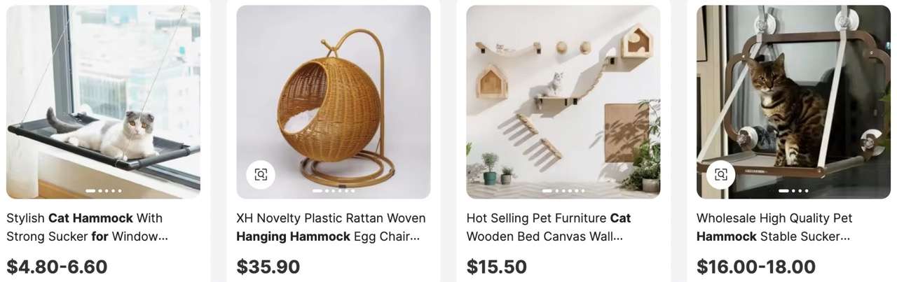 Hanging Hammocks for Cats