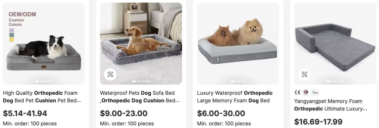 Orthopedic Cushions for Senior Dogs