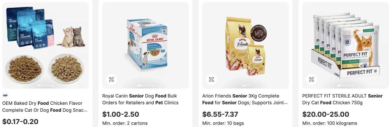 Senior Pet Food