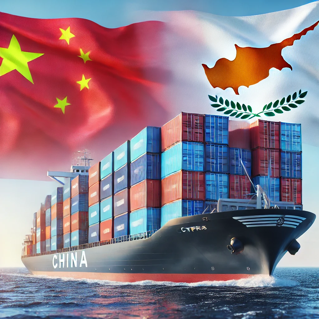 Shipping from China to Cyprus