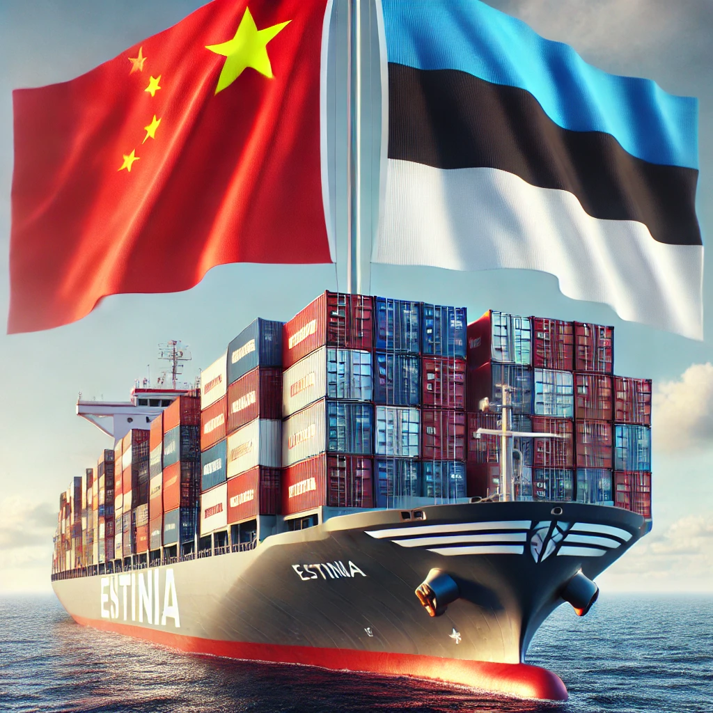 Shipping from China to Estonia