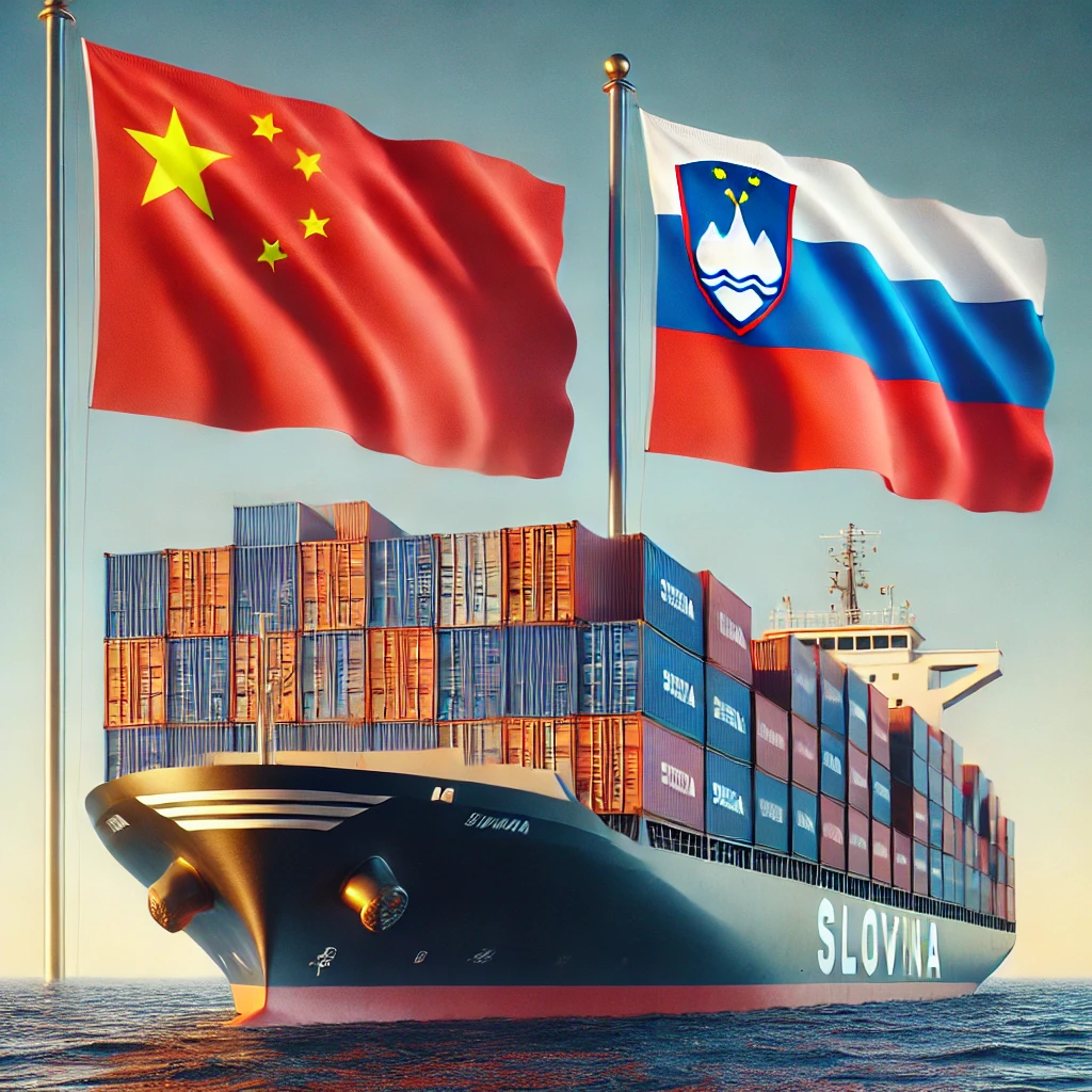 Shipping from China to Slovenia