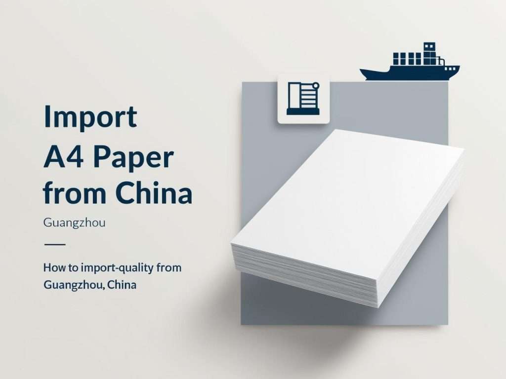 How to Import High-Quality A4 Paper from Guangzhou, China