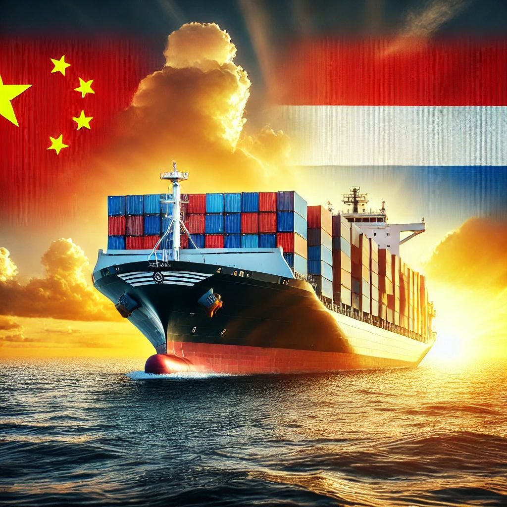 Shipping from China to the Netherlands