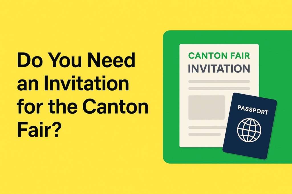 Do You Need an Invitation for the Canton Fair? (Full Guide) 6 Illustration of two entrance lanes at the Canton Fair: one fast-track with invitation, one slow and crowded without